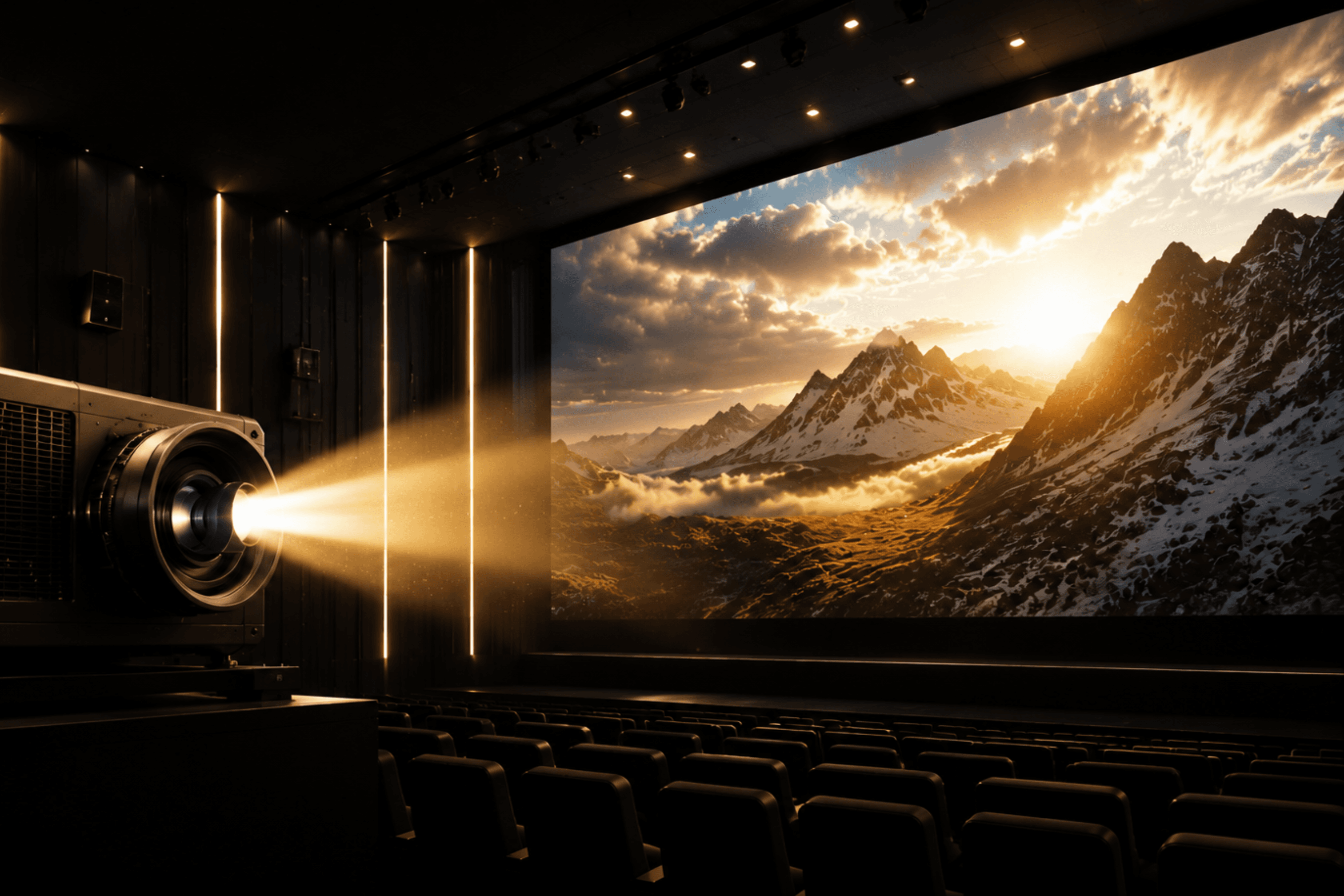 4K Barco Laser Projection